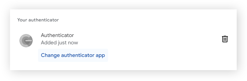 在帐户的 2FA 安全设置中将 Google 帐户的 Authenticator金钥转移到新设备