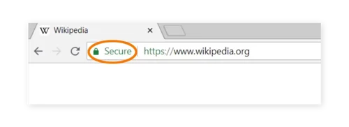 检查网站是否安全，可以通过查看网址栏旁的锁头图示。